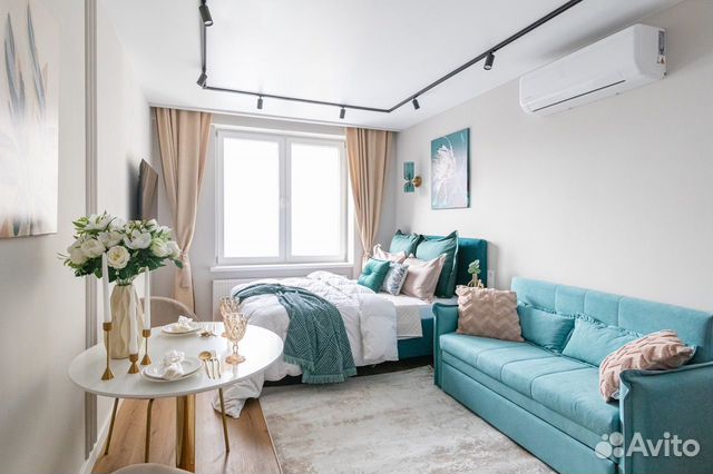

Квартира-студия, 20 м², 2 кровати