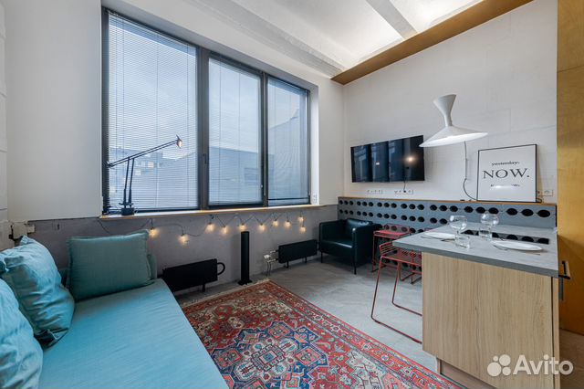 

Квартира-студия, 29 м², 2 кровати