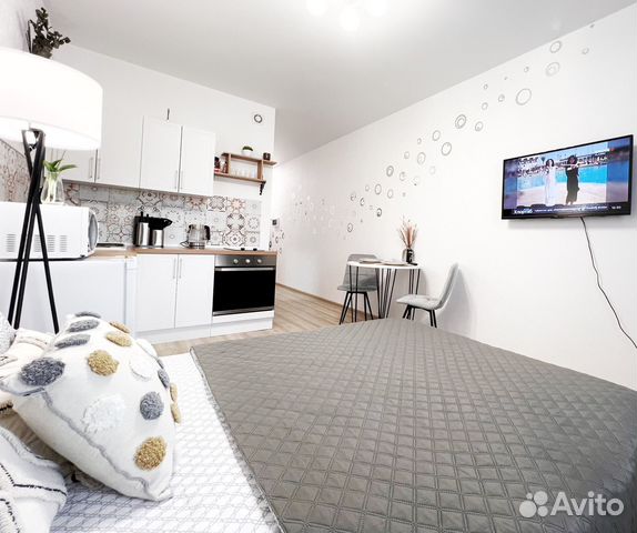 

Квартира-студия, 28 м², 1 кровать