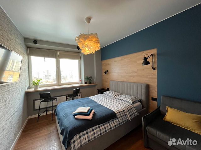 

Квартира-студия, 20 м², 2 кровати