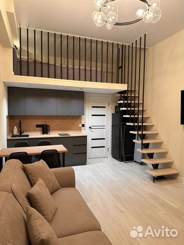 

Квартира-студия, 27 м², 3 кровати