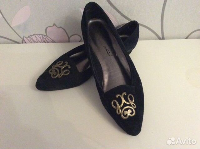 Замшевые туфли Замшевые туфли