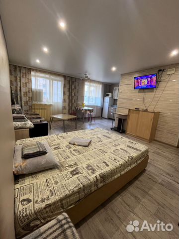 

Квартира-студия, 35 м², 2 кровати