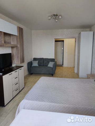 

1-к. квартира, 42 м², 3 кровати