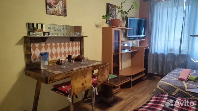

Квартира-студия, 28 м², 2 кровати