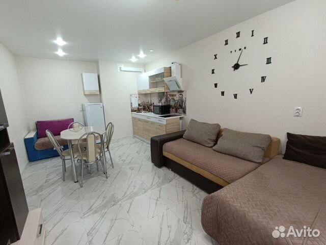 

Квартира-студия, 27 м², 2 кровати