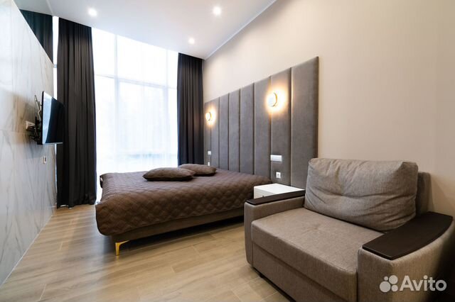 

Квартира-студия, 34 м², 2 кровати