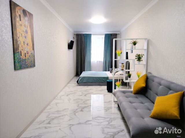 

1-к. квартира, 70 м², 3 кровати