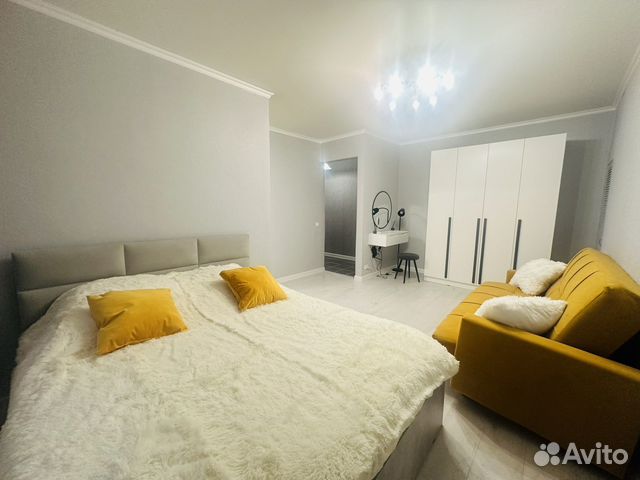 

1-к. квартира, 40 м², 2 кровати