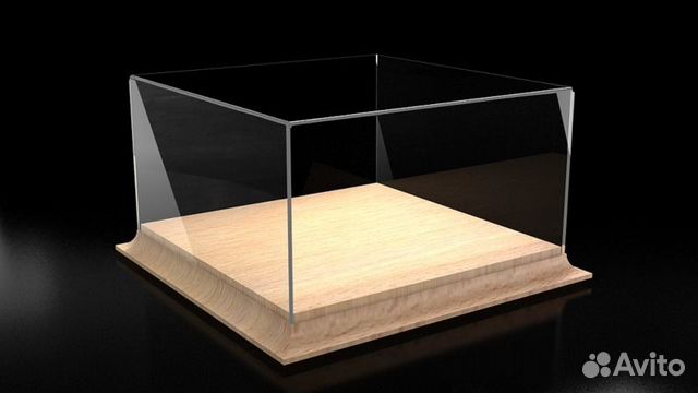 Футляр, бокс, короб для моделей на дереве