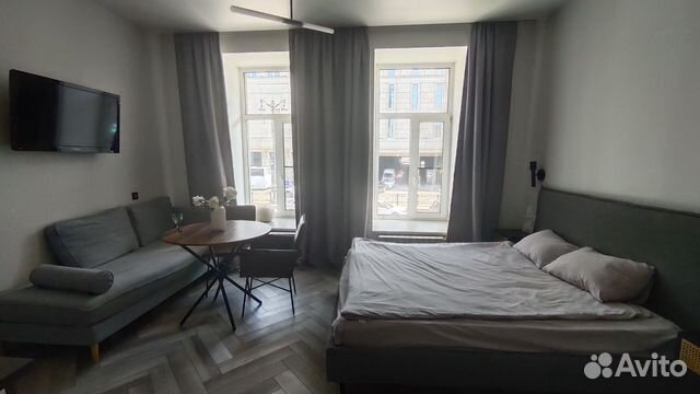 

Квартира-студия, 30 м², 1 кровать