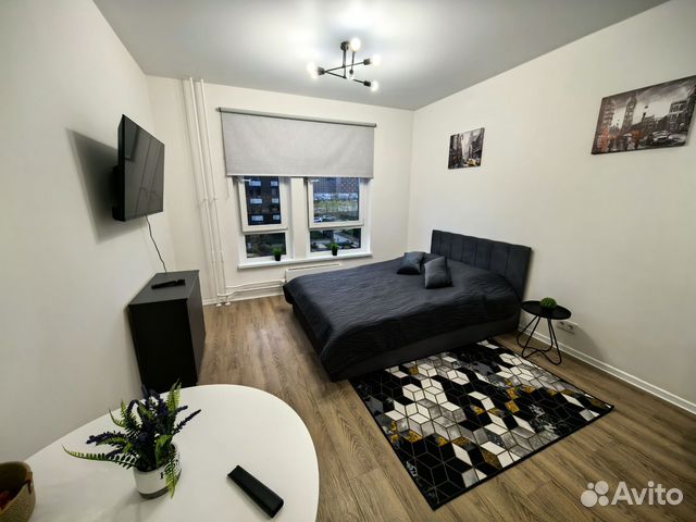 

Квартира-студия, 23 м², 2 кровати