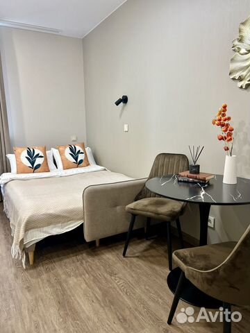 

Квартира-студия, 17 м², 1 кровать
