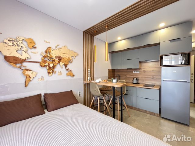 

Квартира-студия, 24 м², 2 кровати