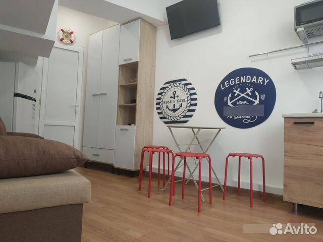

Квартира-студия, 20 м², 2 кровати