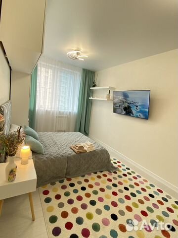

1-к. квартира, 39 м², 2 кровати