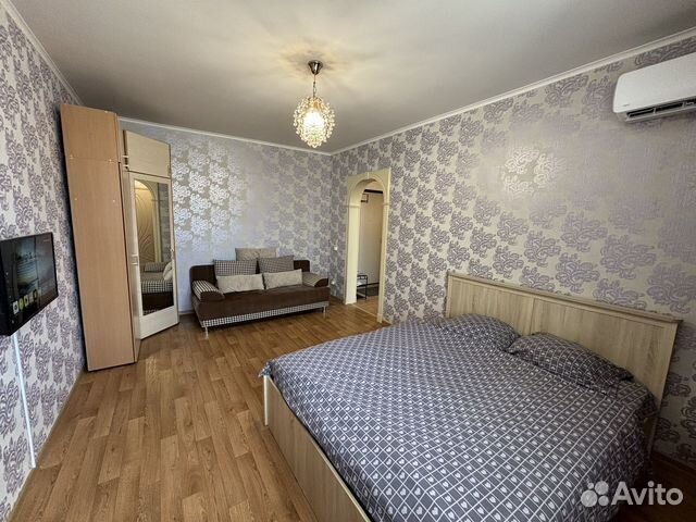 

1-к. квартира, 45 м², 2 кровати