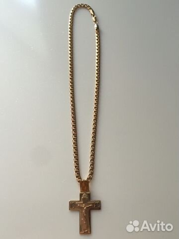 Цепочка 60 см Бисмарк с крестом Цепочка 60 см Бисмарк с крестом