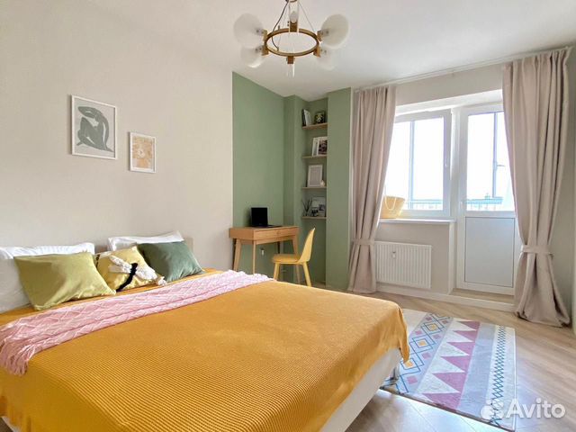 

1-к. квартира, 35 м², 1 кровать