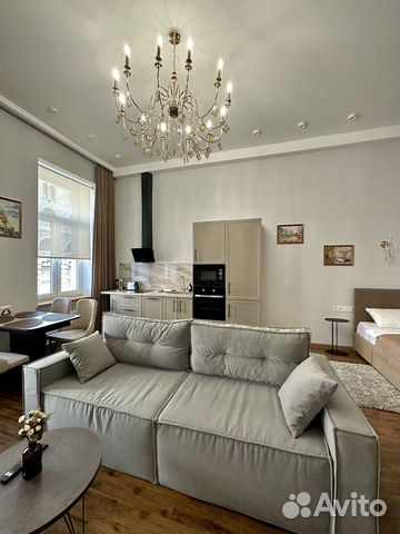 

Квартира-студия, 41 м², 2 кровати
