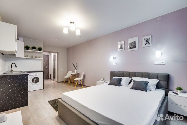 

Квартира-студия, 29,5 м², 1 кровать
