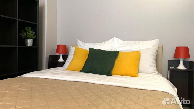 

Квартира-студия, 36 м², 2 кровати