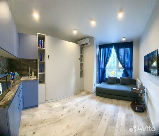 

Квартира-студия, 19 м², 2 кровати