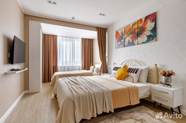 

Квартира-студия, 26 м², 2 кровати