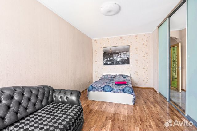 

1-к. квартира, 40 м², 2 кровати