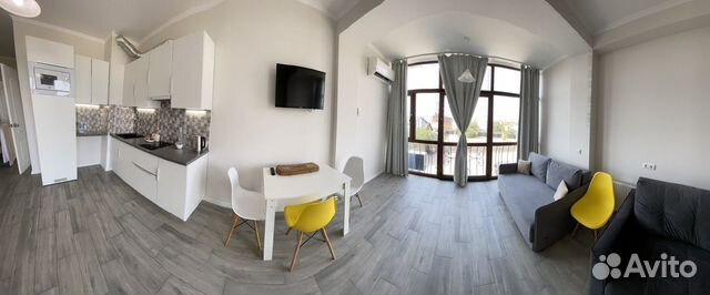 

Квартира-студия, 35 м², 4 кровати