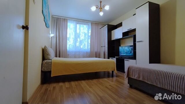 

1-к. квартира, 30 м², 2 кровати