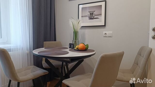

1-к. квартира, 40 м², 2 кровати