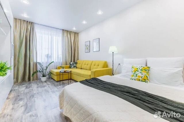 

1-к. квартира, 40 м², 2 кровати
