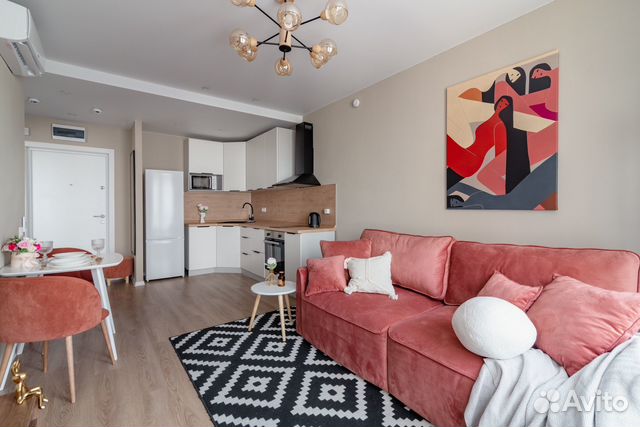 

1-к. квартира, 36 м², 2 кровати