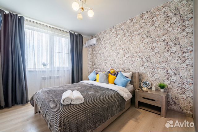 

1-к. квартира, 40 м², 2 кровати