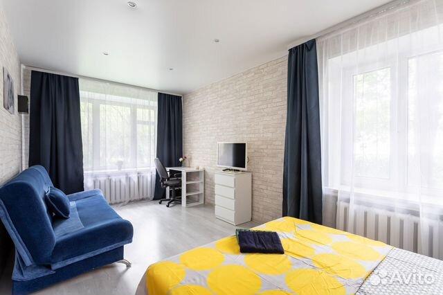 

1-к. квартира, 35 м², 2 кровати