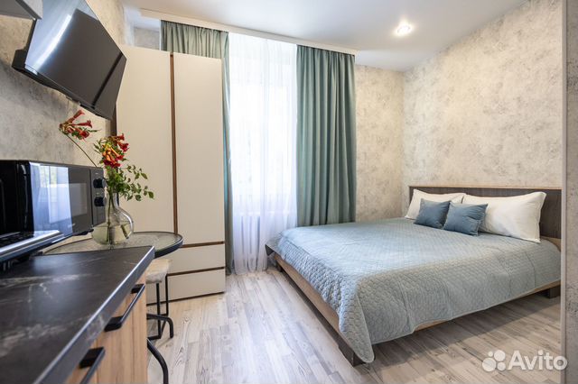 

Квартира-студия, 12,1 м², 1 кровать
