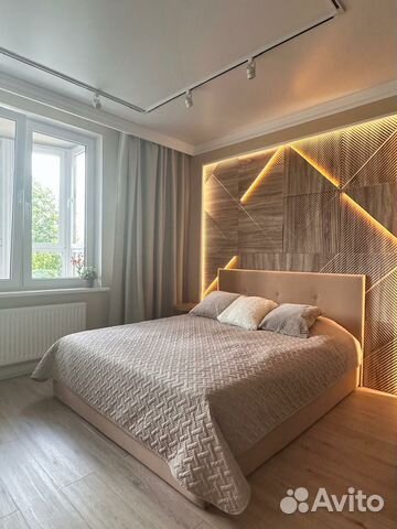 

Квартира-студия, 35 м², 2 кровати