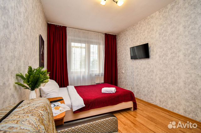 

1-к. квартира, 35 м², 2 кровати