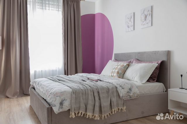 

1-к. квартира, 49 м², 2 кровати