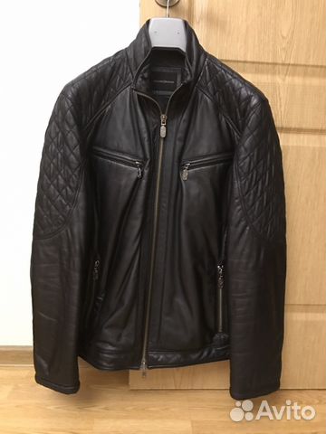 Куртка мужская кожаная