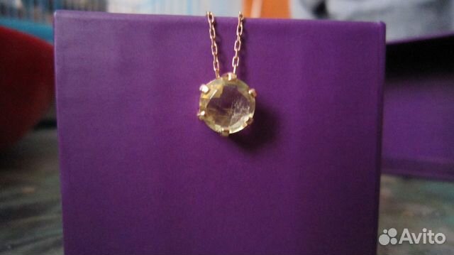 Золотая подвеска