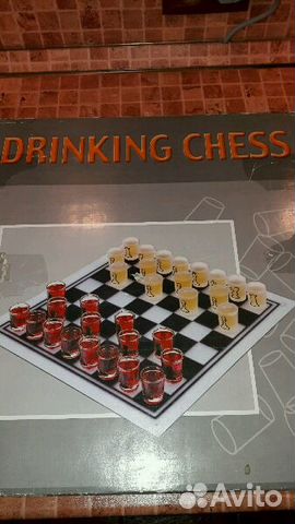 Drinking chess Весёлые шахматы