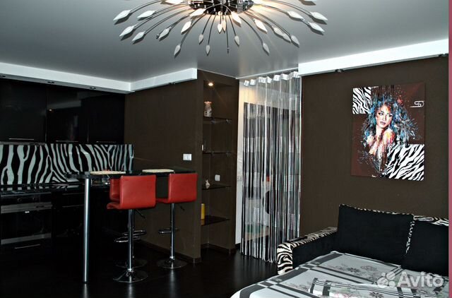 

1-к. квартира, 38 м², 2 кровати
