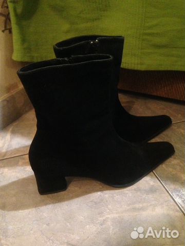 Полусапожки bronx замша