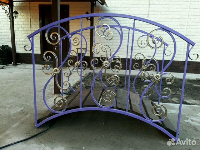 Мостик декоративный для сада