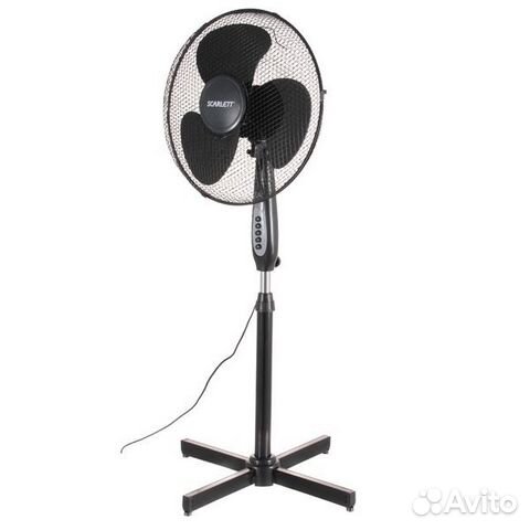 Scarlett SC-1177Bl вентилятор напольный новый