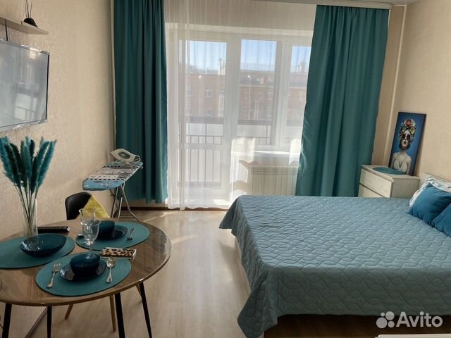 

Квартира-студия, 28 м², 1 кровать