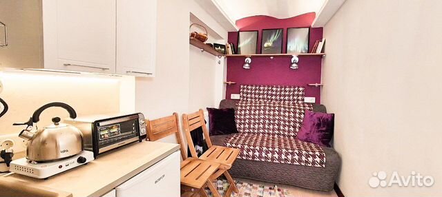 

Квартира-студия, 15 м², 1 кровать
