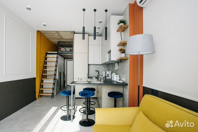 

Квартира-студия, 30 м², 2 кровати